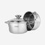 Fissman Casserole Bambino Silver 14cm