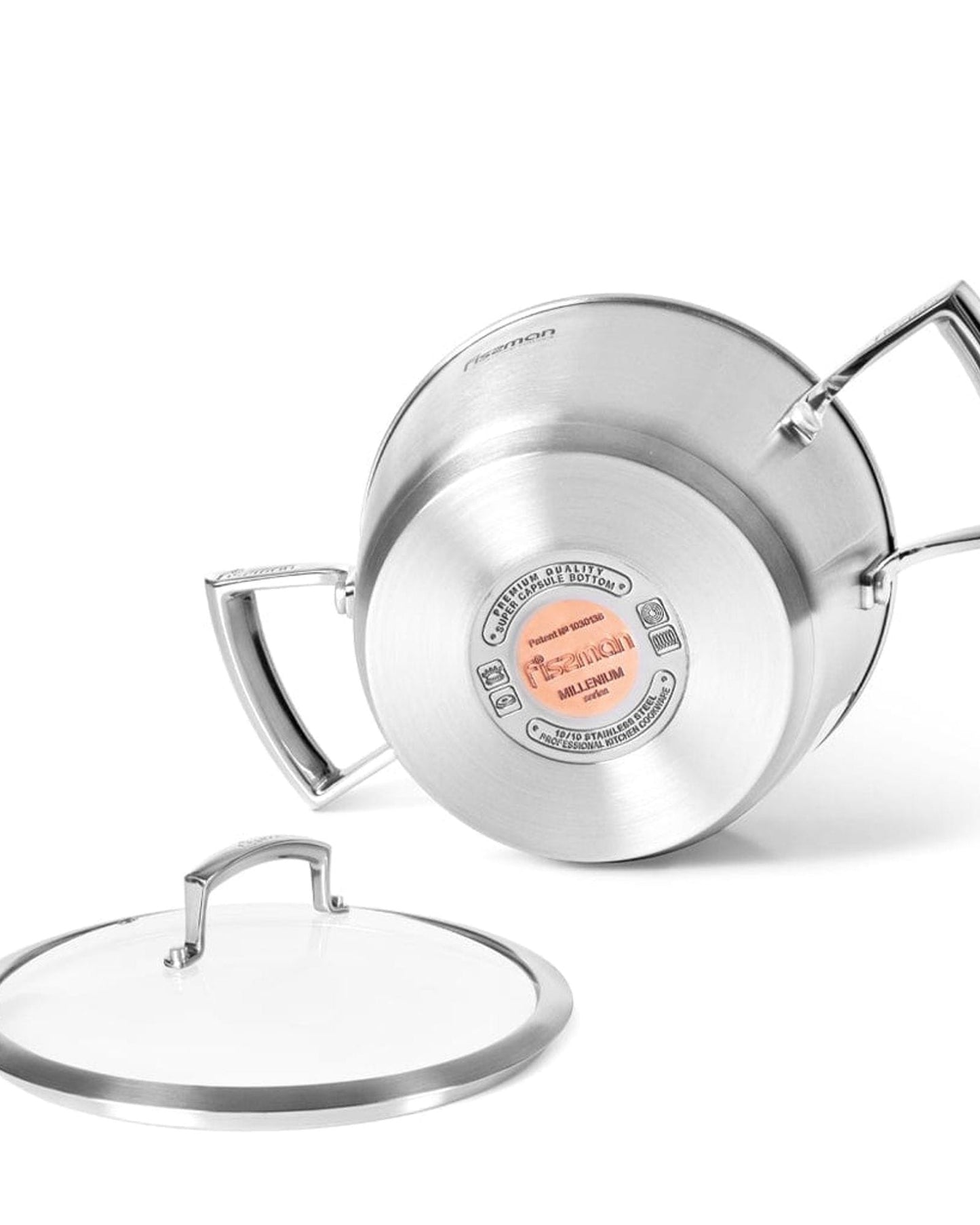Fissman Casserole Millenium Silver 3.2L