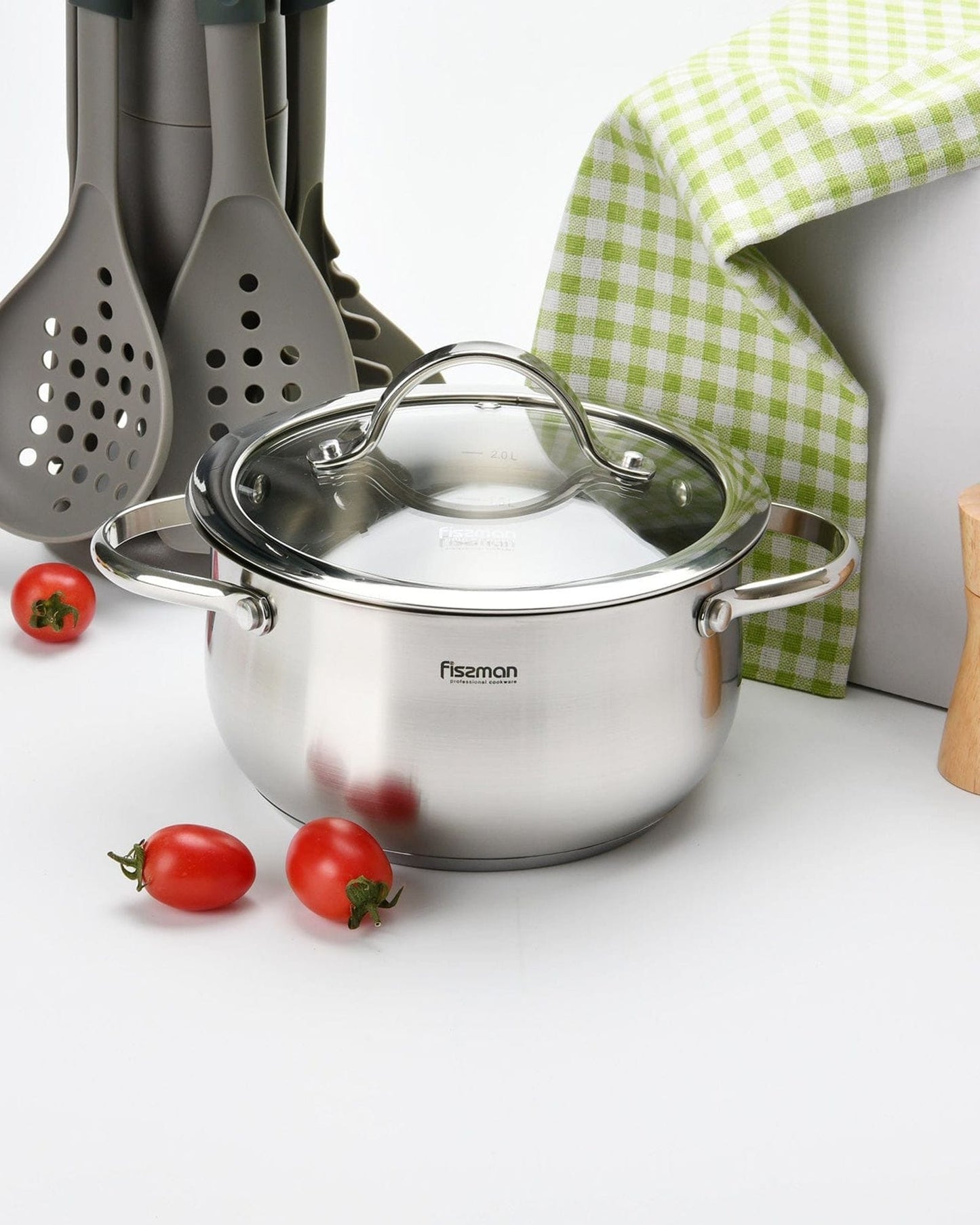 Fissman Stockpot Valery Silver 2.3L