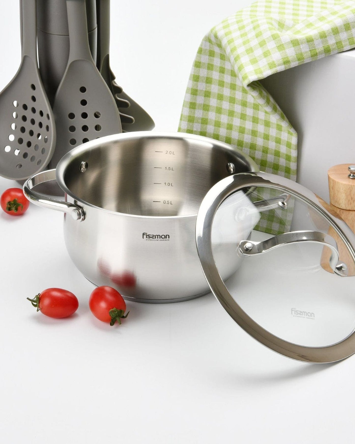 Fissman Stockpot Valery Silver 2.3L
