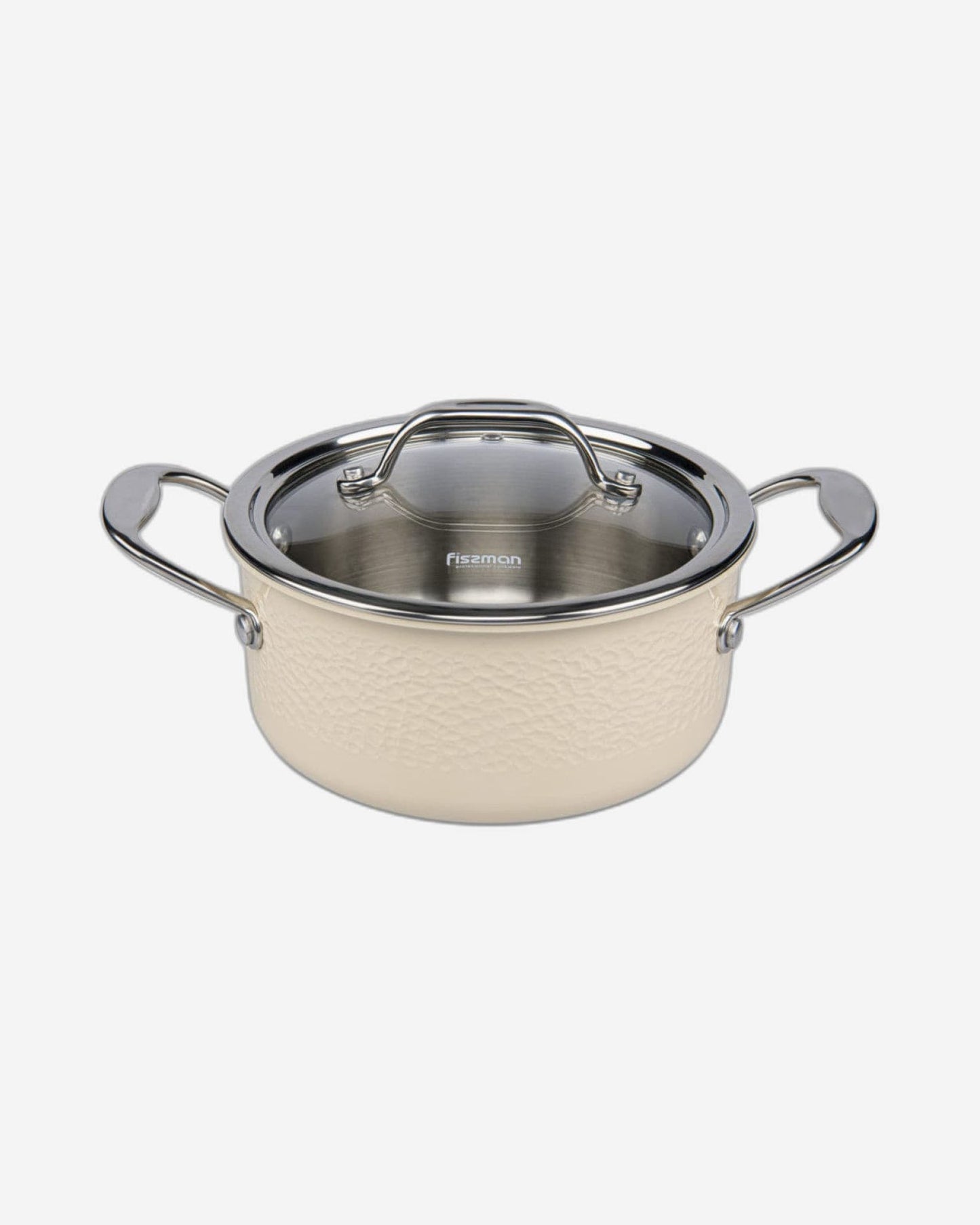 Fissman Saucepan Brigitte Beige/Silver 18cm
