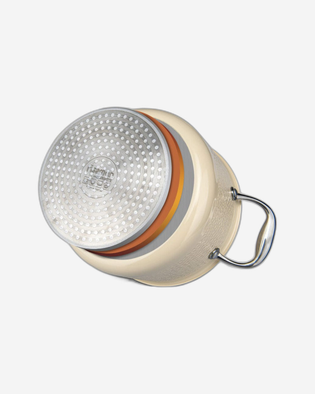 Fissman Saucepan Brigitte Beige/Silver 5L