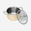 Fissman Saucepan Brigette Beige/Silver 6L