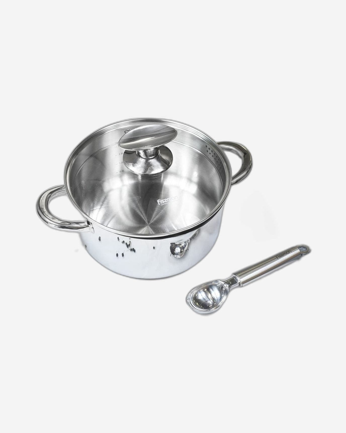 Fissman Casserole Silver 20cm