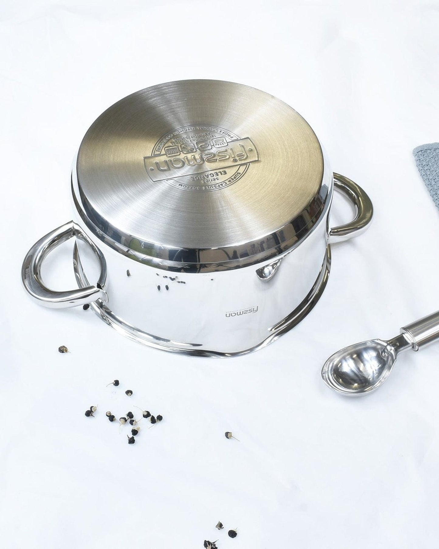 Fissman Casserole Silver 20cm