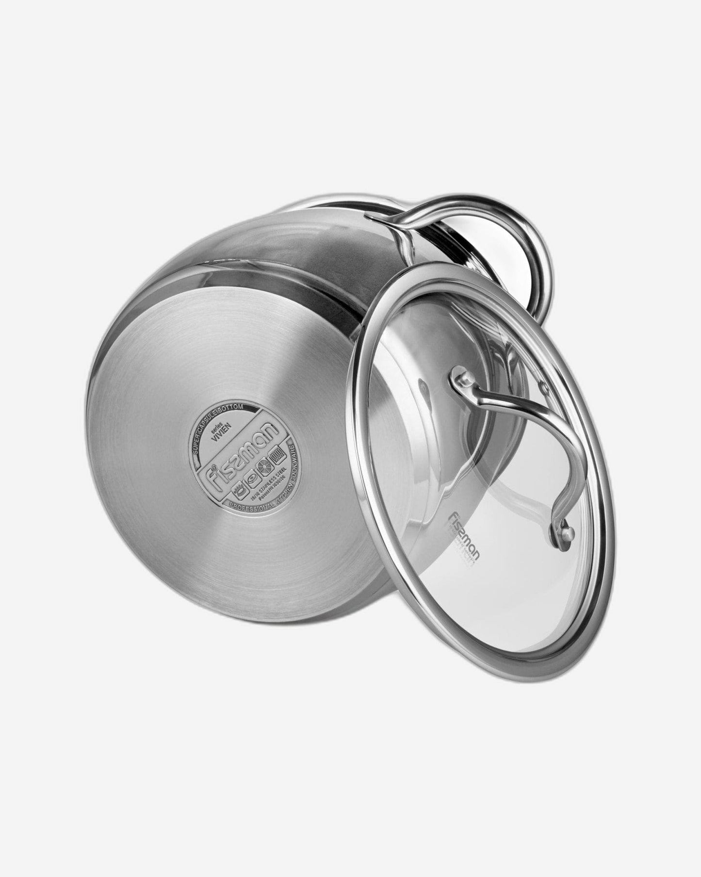 Fissman Stockpot Silver 22cm