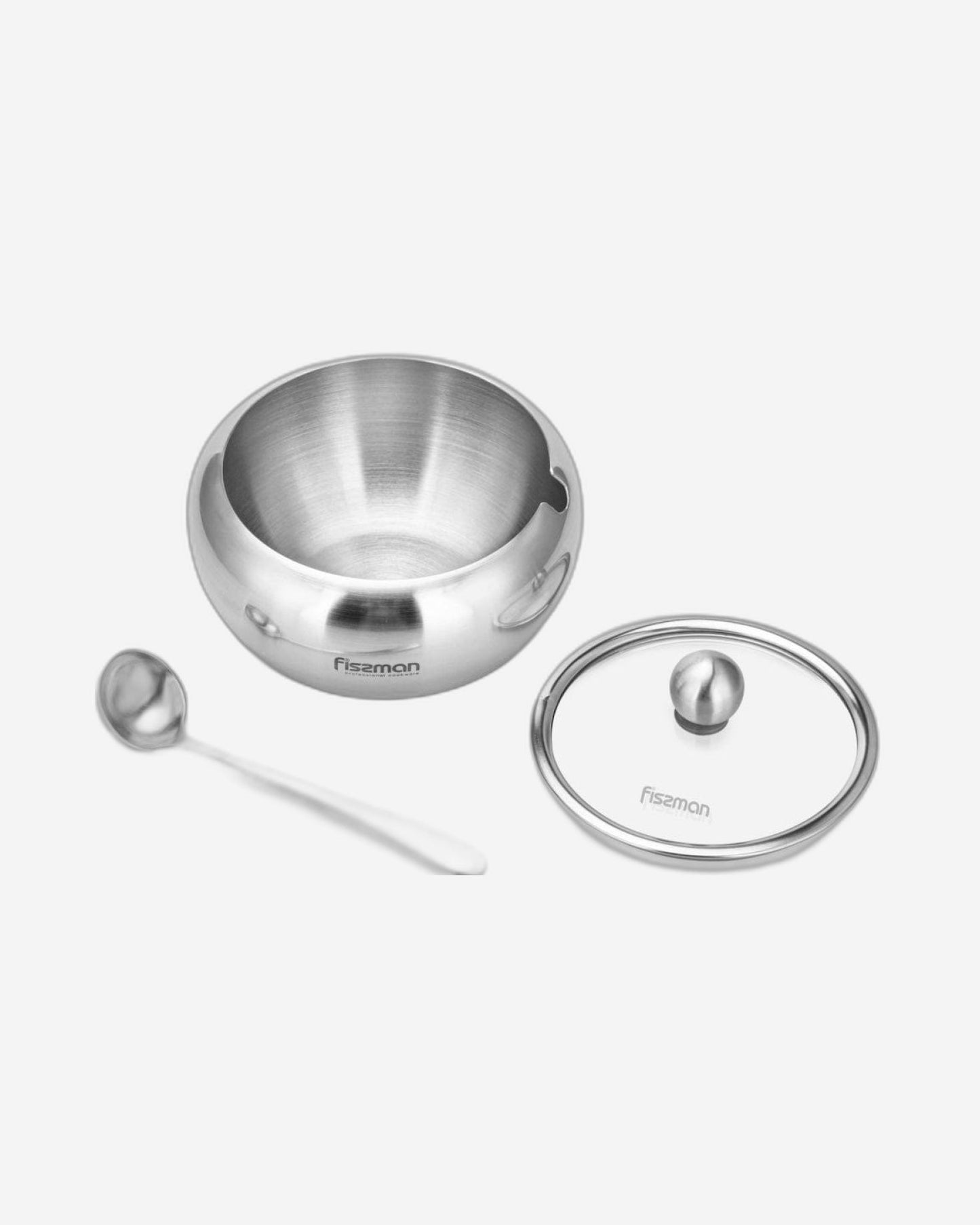 Fissman Sugar Bowl Silver 460ml