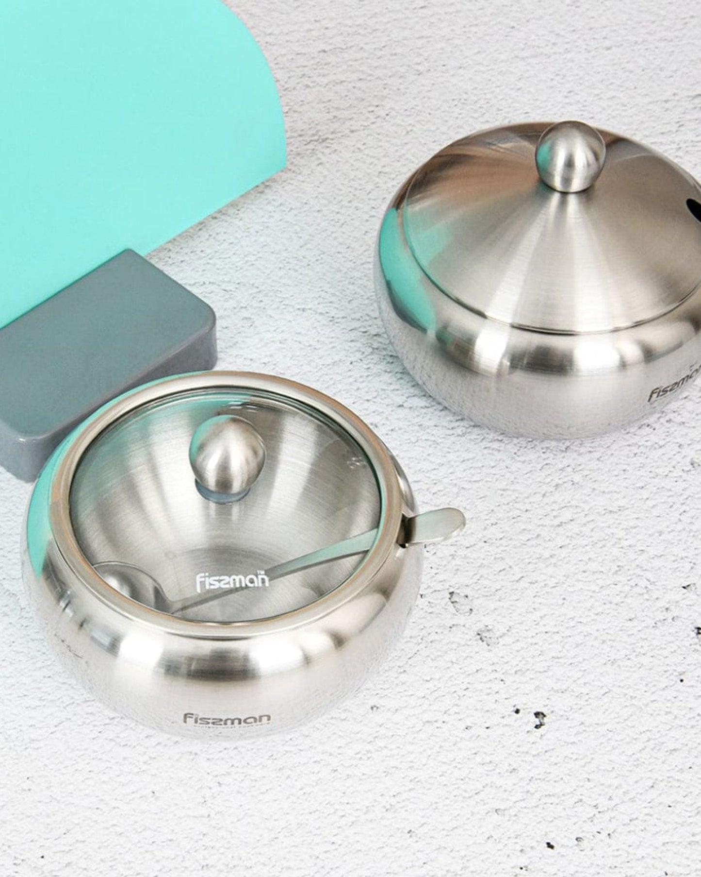 Fissman Sugar Bowl Silver 560ml