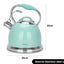 Fissman Whistling Kettle Felicity Aquamarine 2.6L