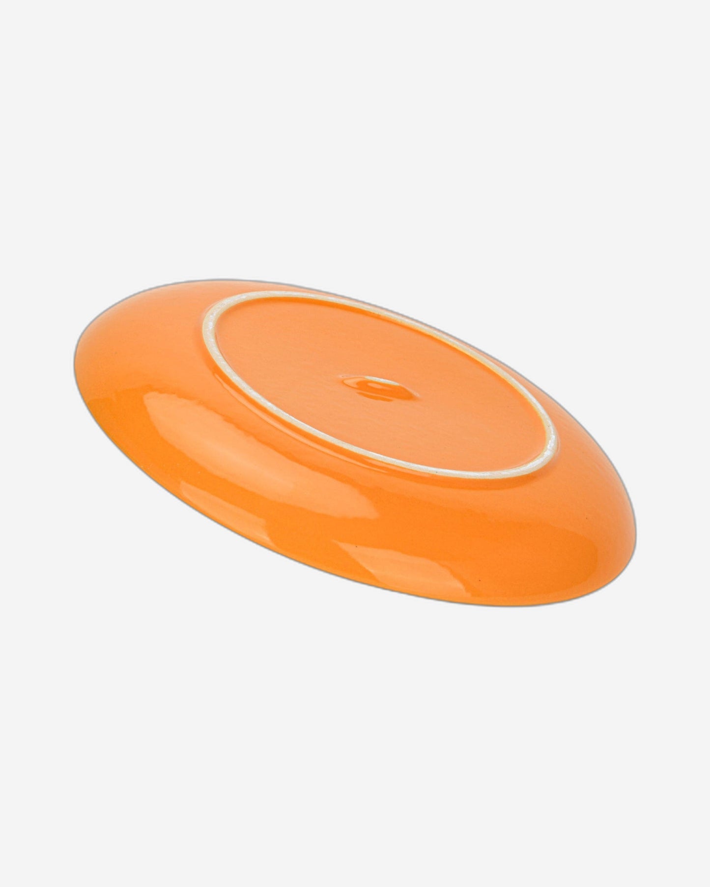 Fissman Dinnerware Motif Ceramic Orange 16Pc