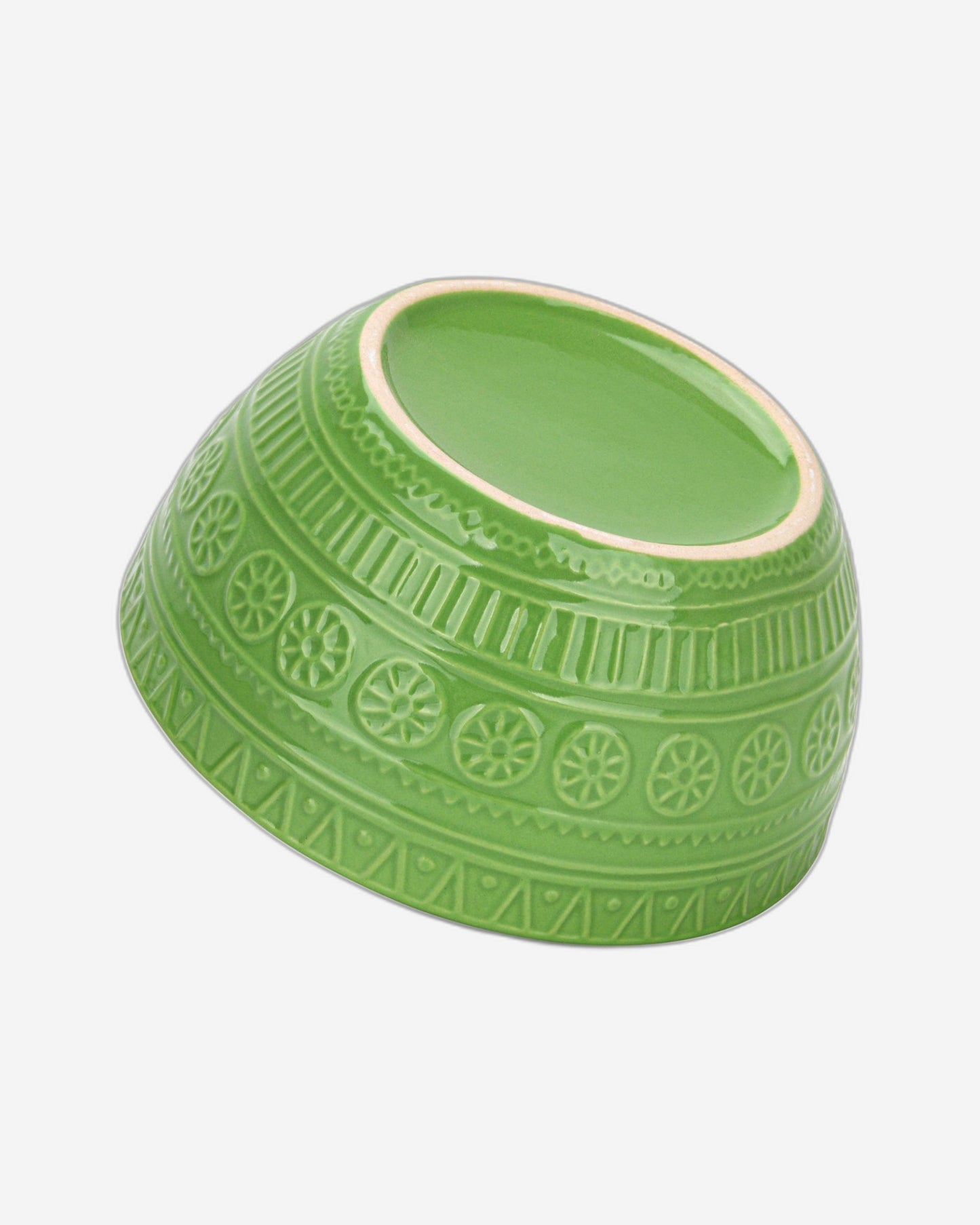 Fissman Dinnerware Motif Ceramic Green 16Pc