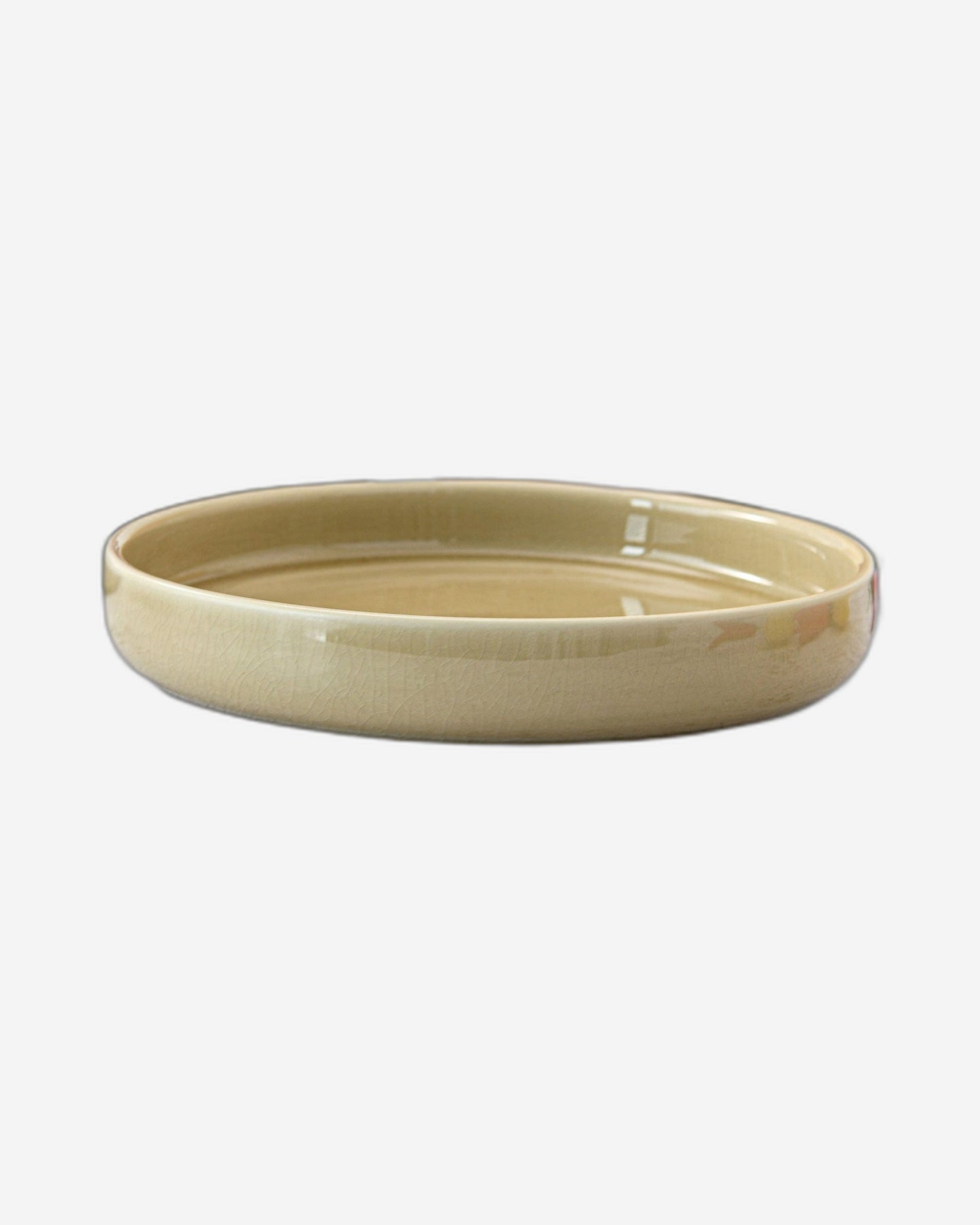 Fissman Plate Ceramic Brown 22cm