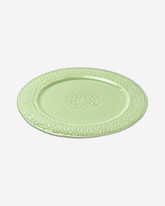 Fissman Plate Ceramic Green