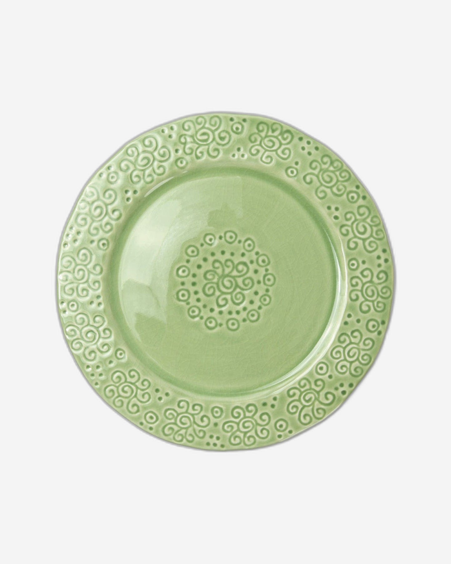 Fissman Plate Ceramic Green