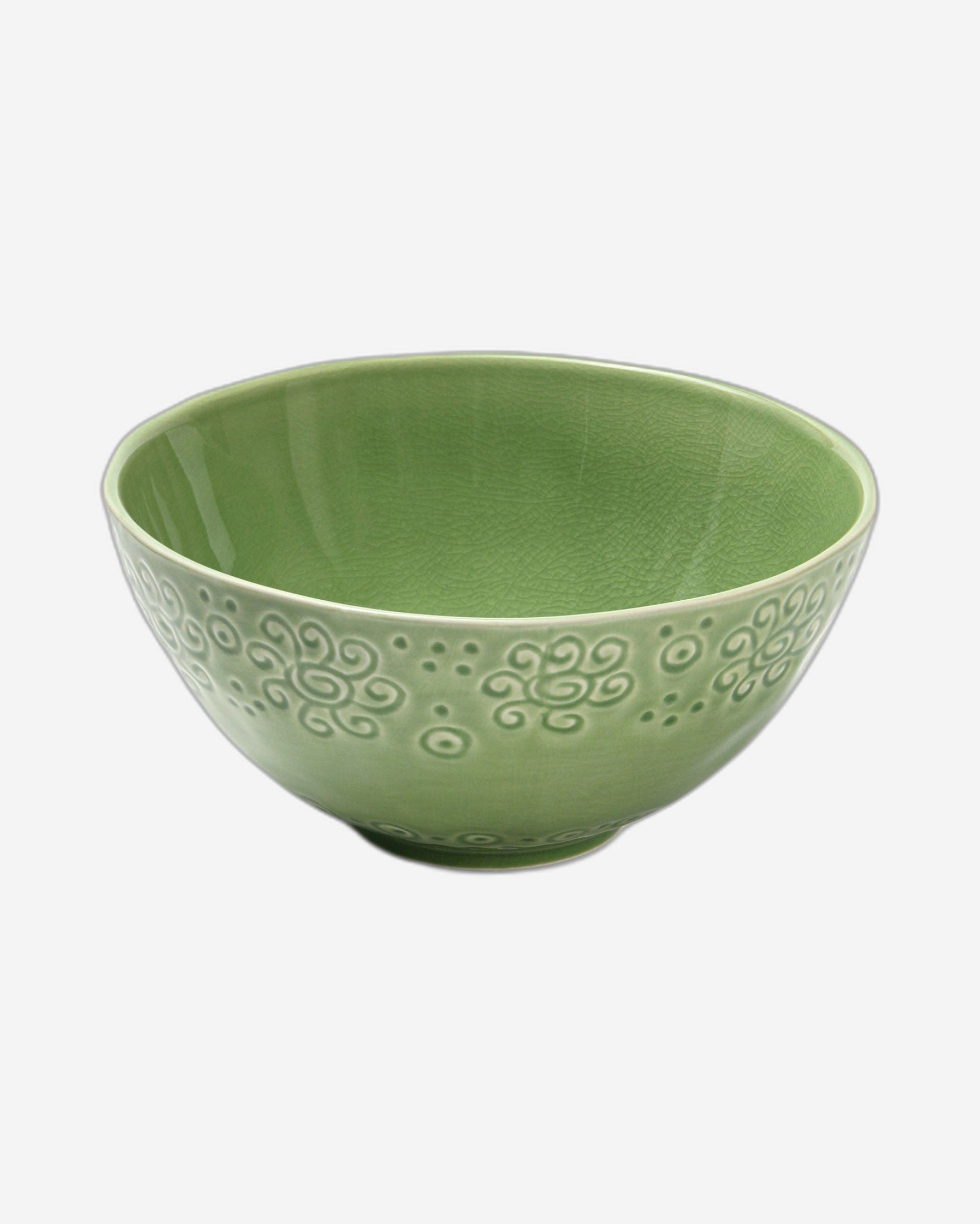 Fissman Ceramic Bowl Green 21.6cm