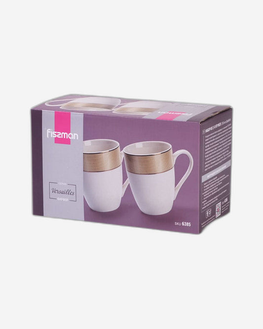 Fissman 2 Mug Set VERSAILLES 350 Ml (Porcelain)