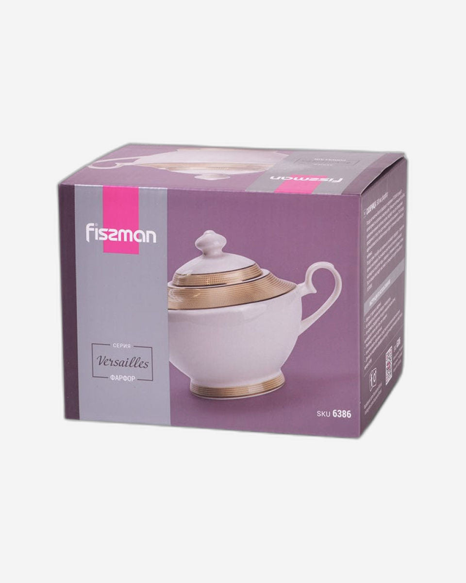 Fissman Sugar Bowl Versailles Porcelain 500ml