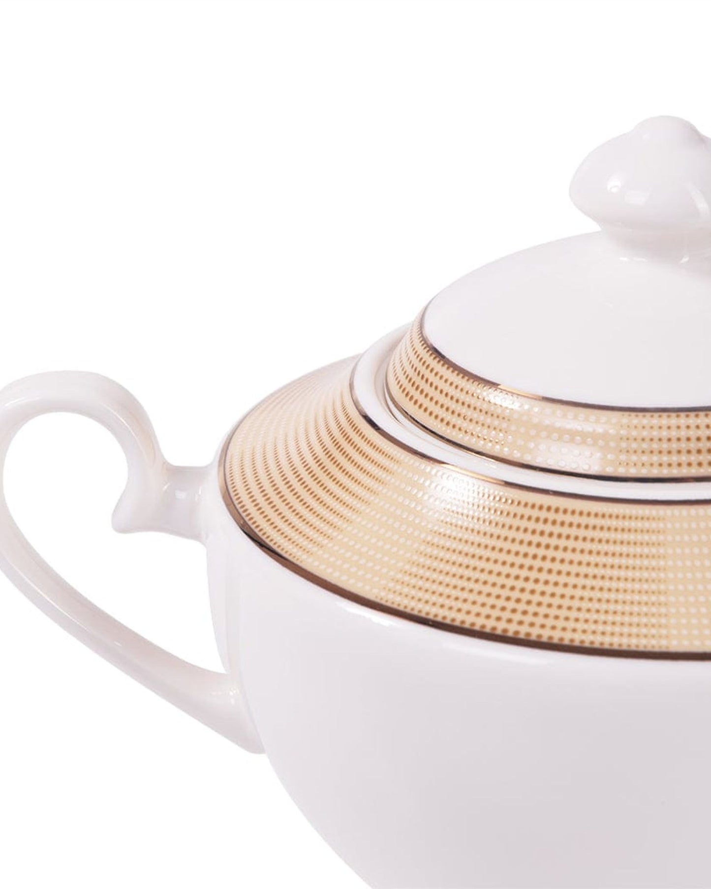 Fissman Sugar Bowl Versailles Porcelain 500ml