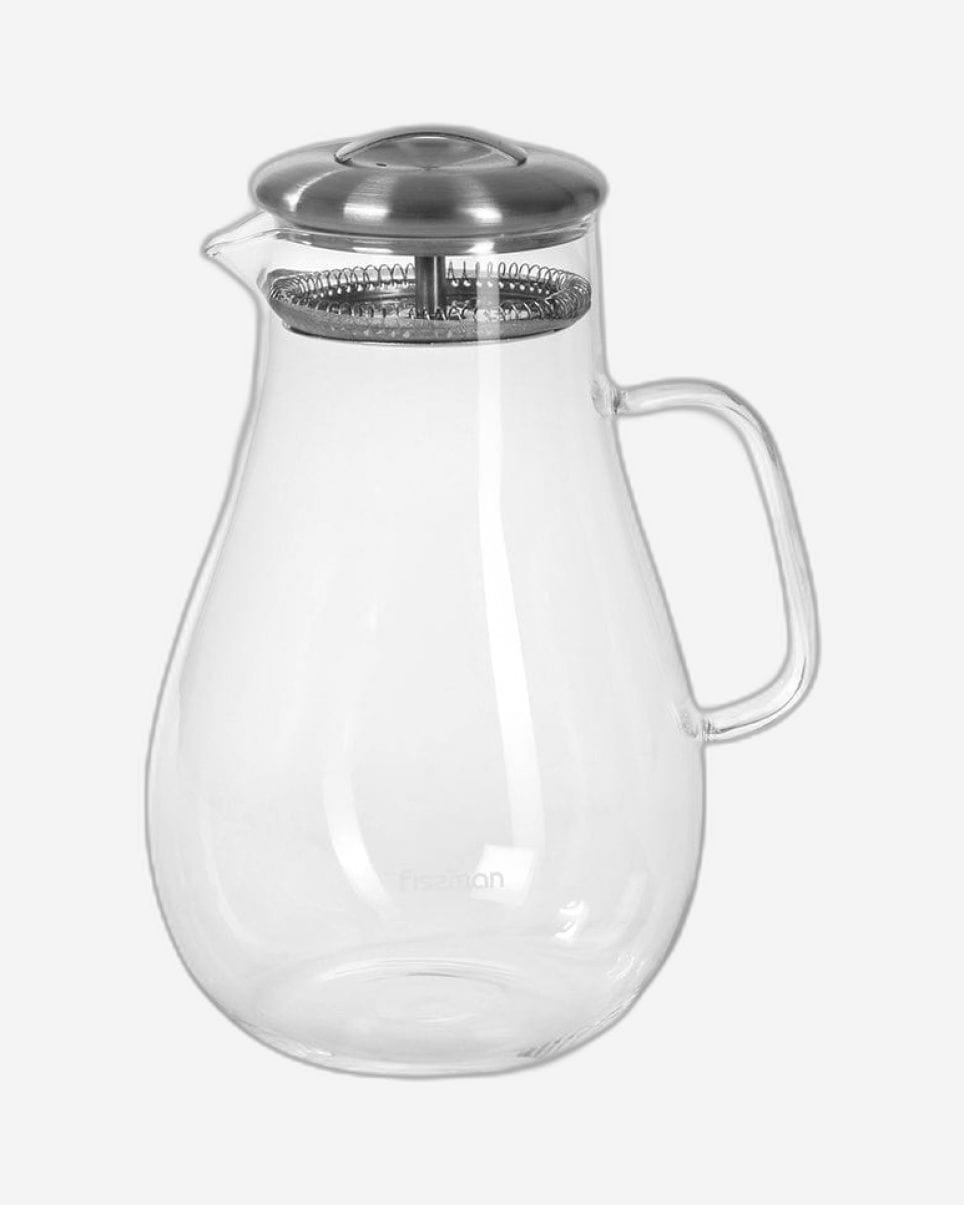 Fissman Jug 1800ml With Filter (Borosilicate Glass)