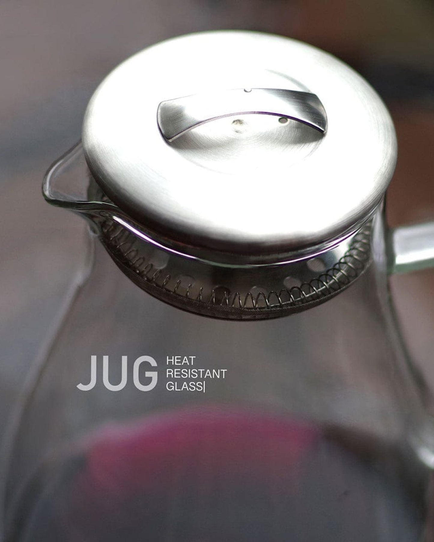 Fissman Jug 1800ml With Filter (Borosilicate Glass)