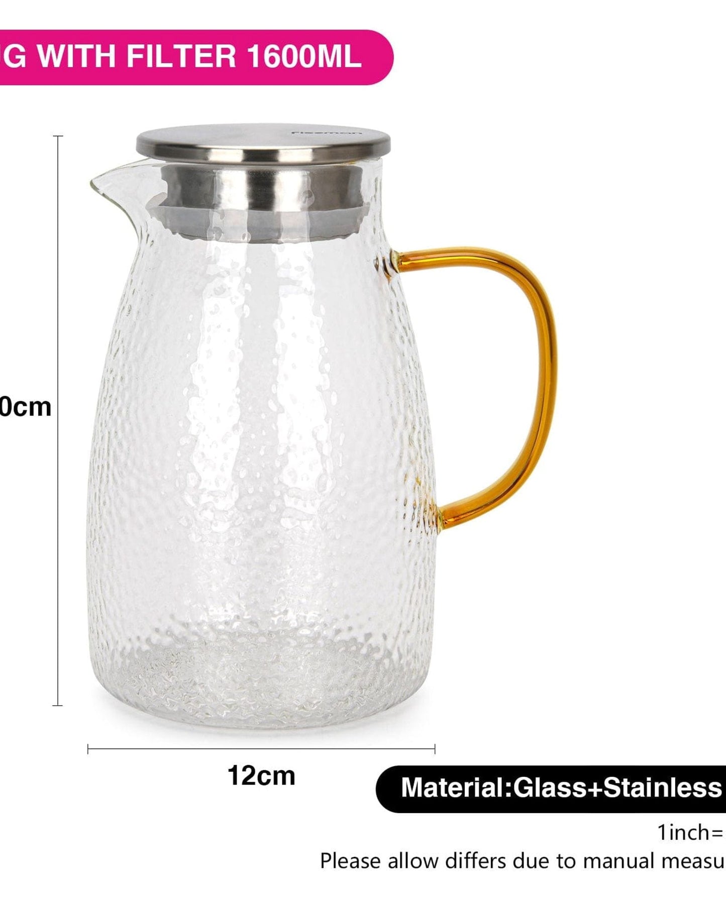 Fissman Jug Filter 1600ml