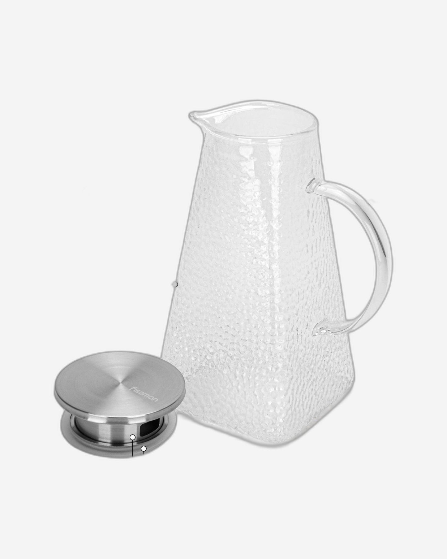 Fissman Jug 1800ml With Filter (Borosilicate Glass)