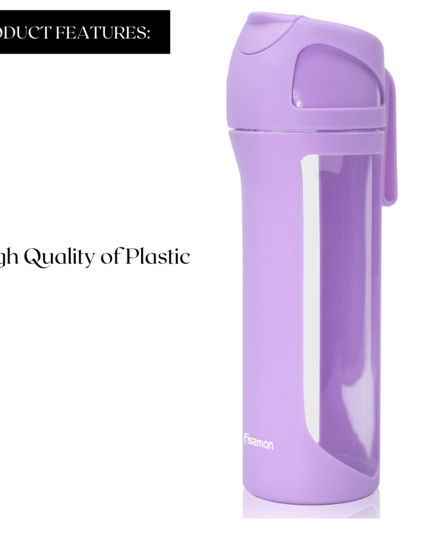 Fissman Water Bottle Purple