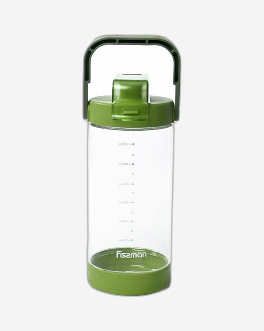 Water Bottle 1400ml For Kids Plastic BPA Free Non-Toxic Blue