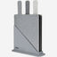 Fissman Cutting Board Marble Grey 3Pc 32cm Stand