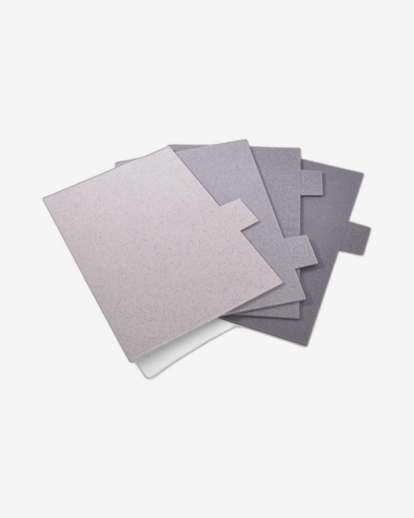 Fissman 4-Piece Flexible Index Chopping Board Set With Stand Multicolour 29x22cm