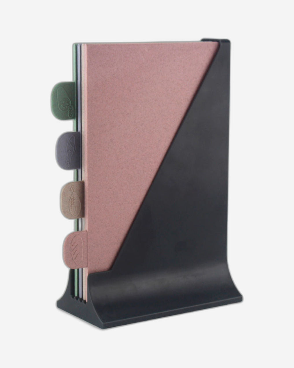 Fissman 4-Piece Index Chopping Board Set 21cm Plastic