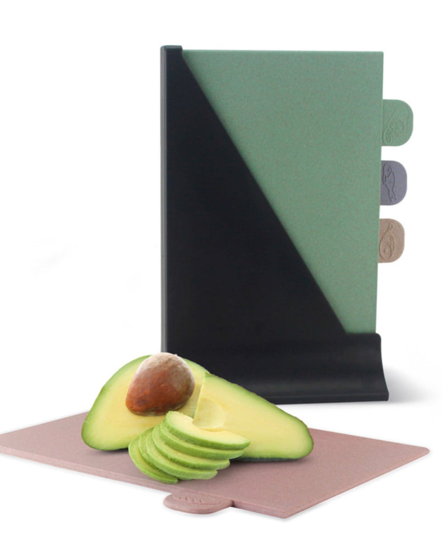 Fissman 4-Piece Index Chopping Board Set 21cm Plastic