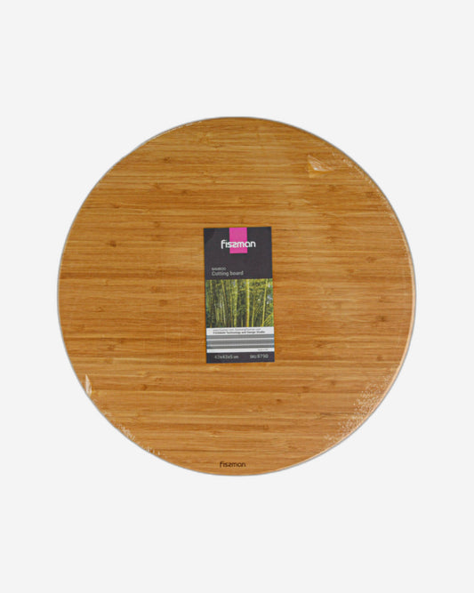 Fissman Cutting Board Bamboo Round 43cm