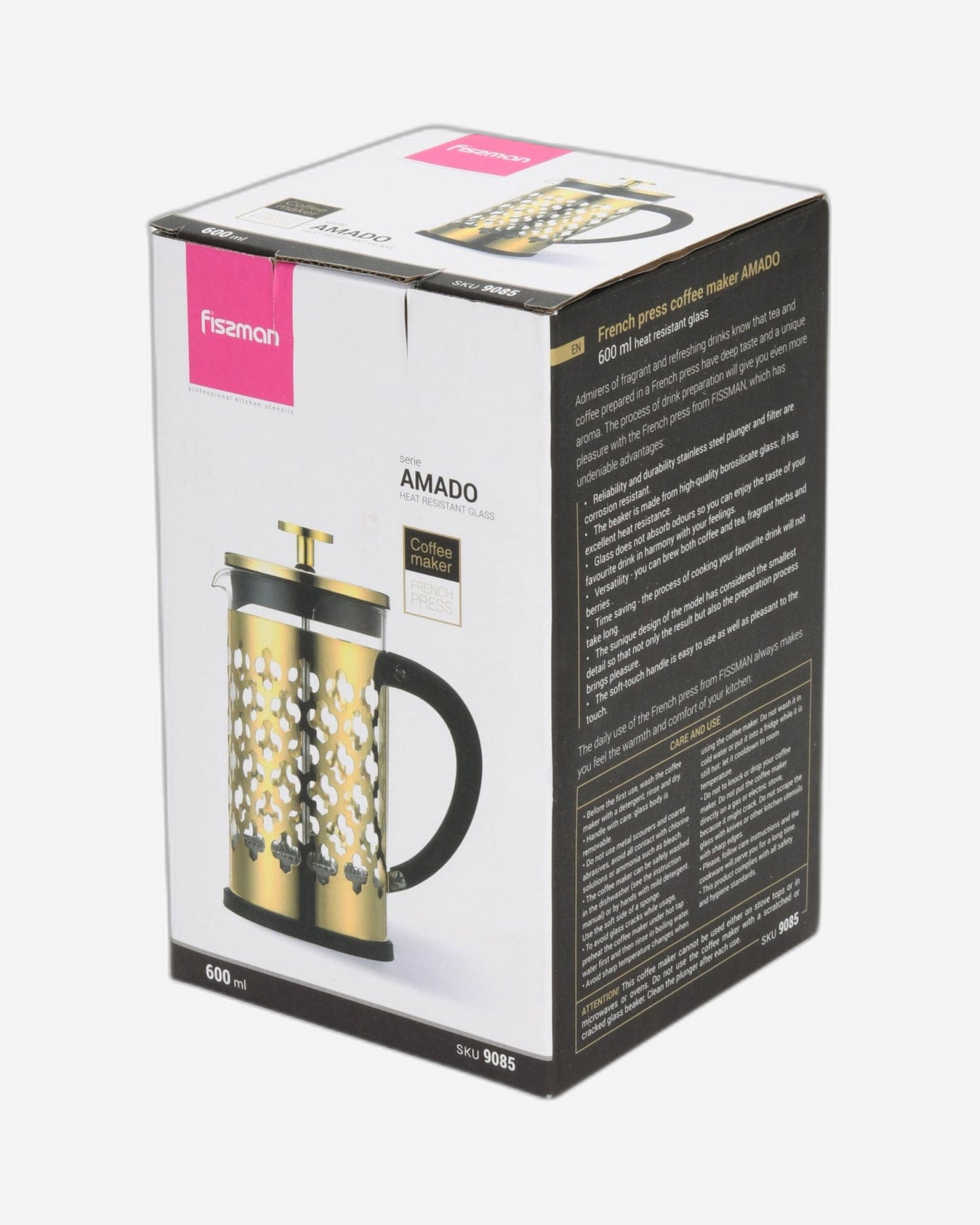 Fissman French Press Coffee Amado 600ml