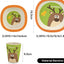 Fissman Kids Dinner Bamboo Reindeer Multicolour 3Pc