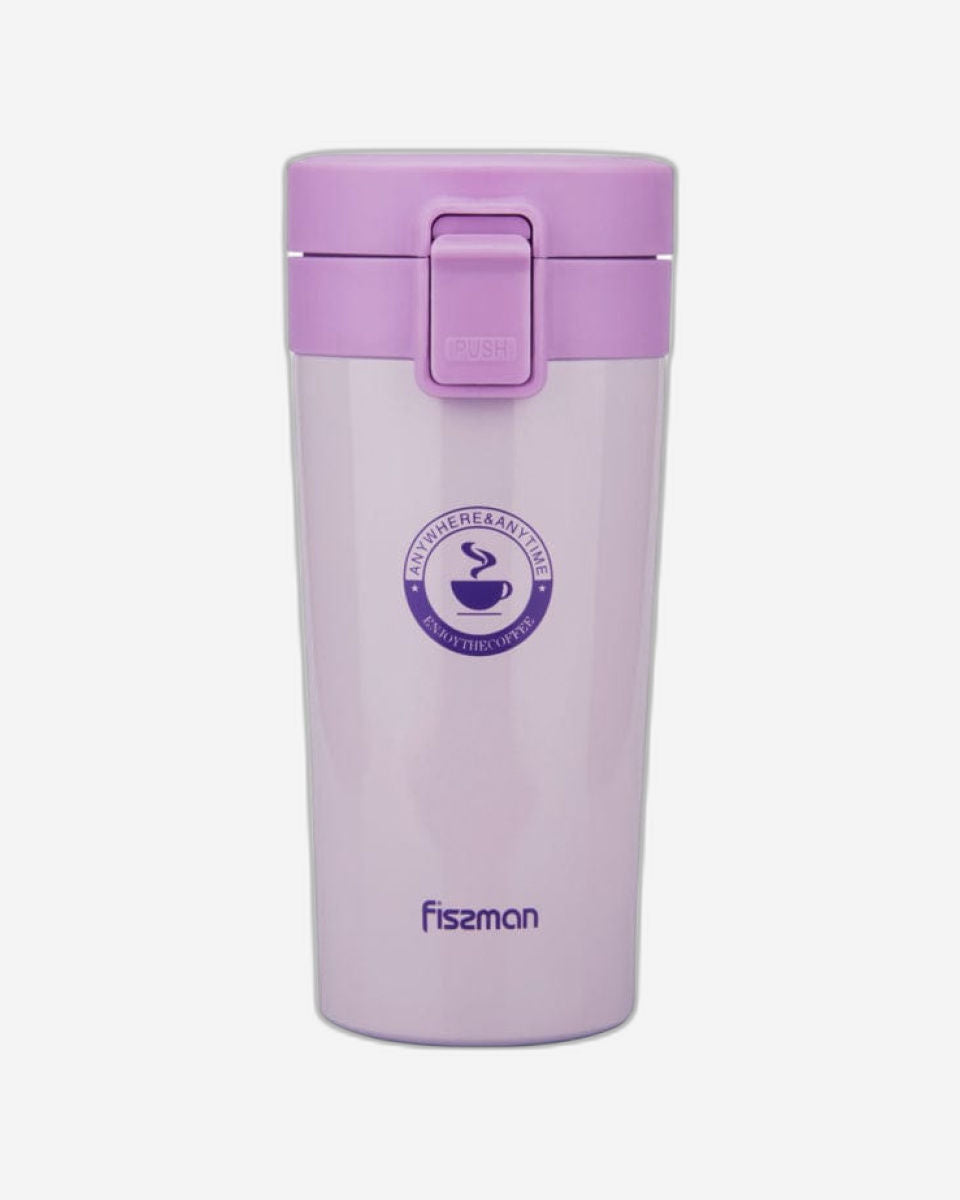 Fissman Double Wall Vacuum Travel Mug Lilac 320ml