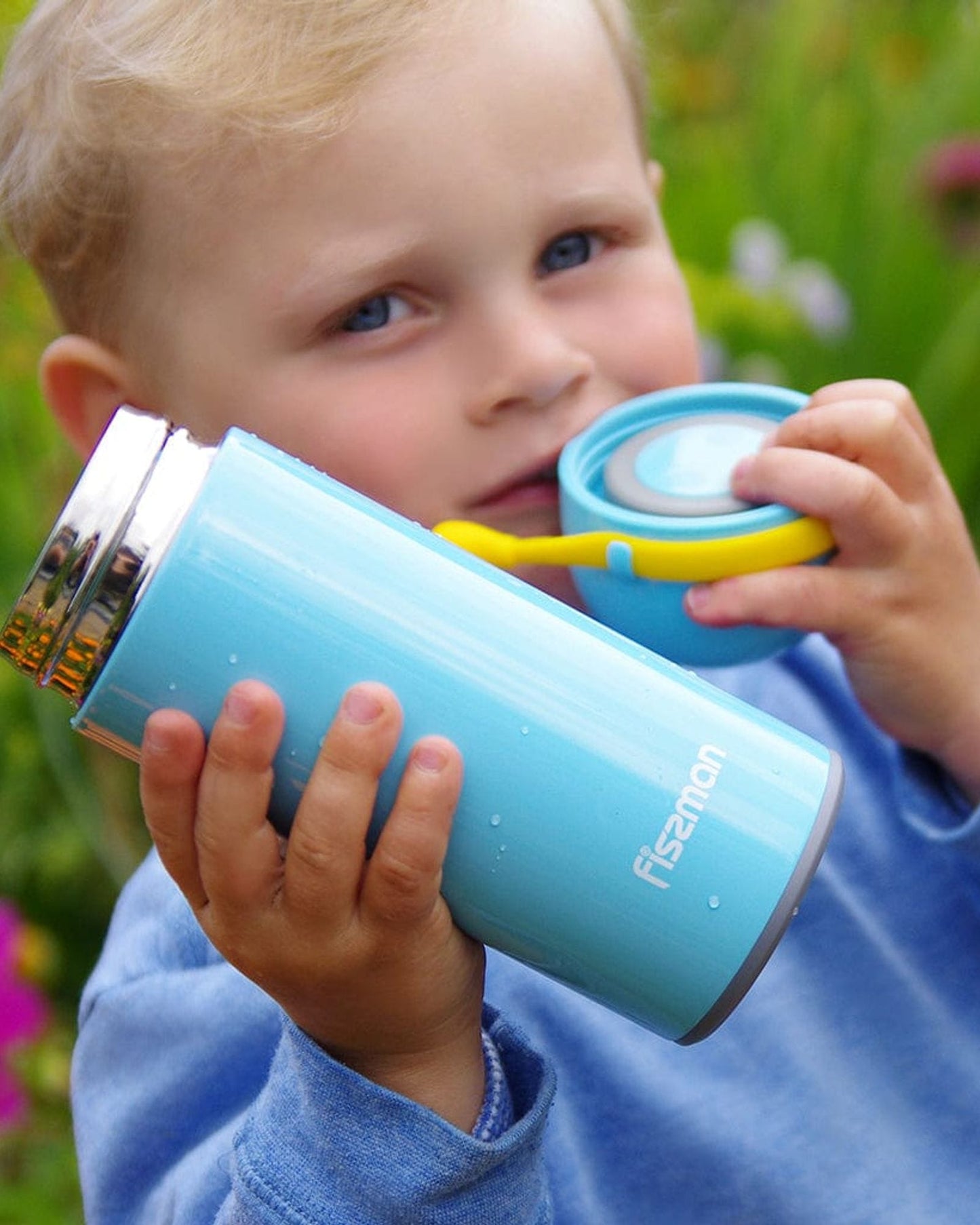 Fissman Thermos Bottle Blue