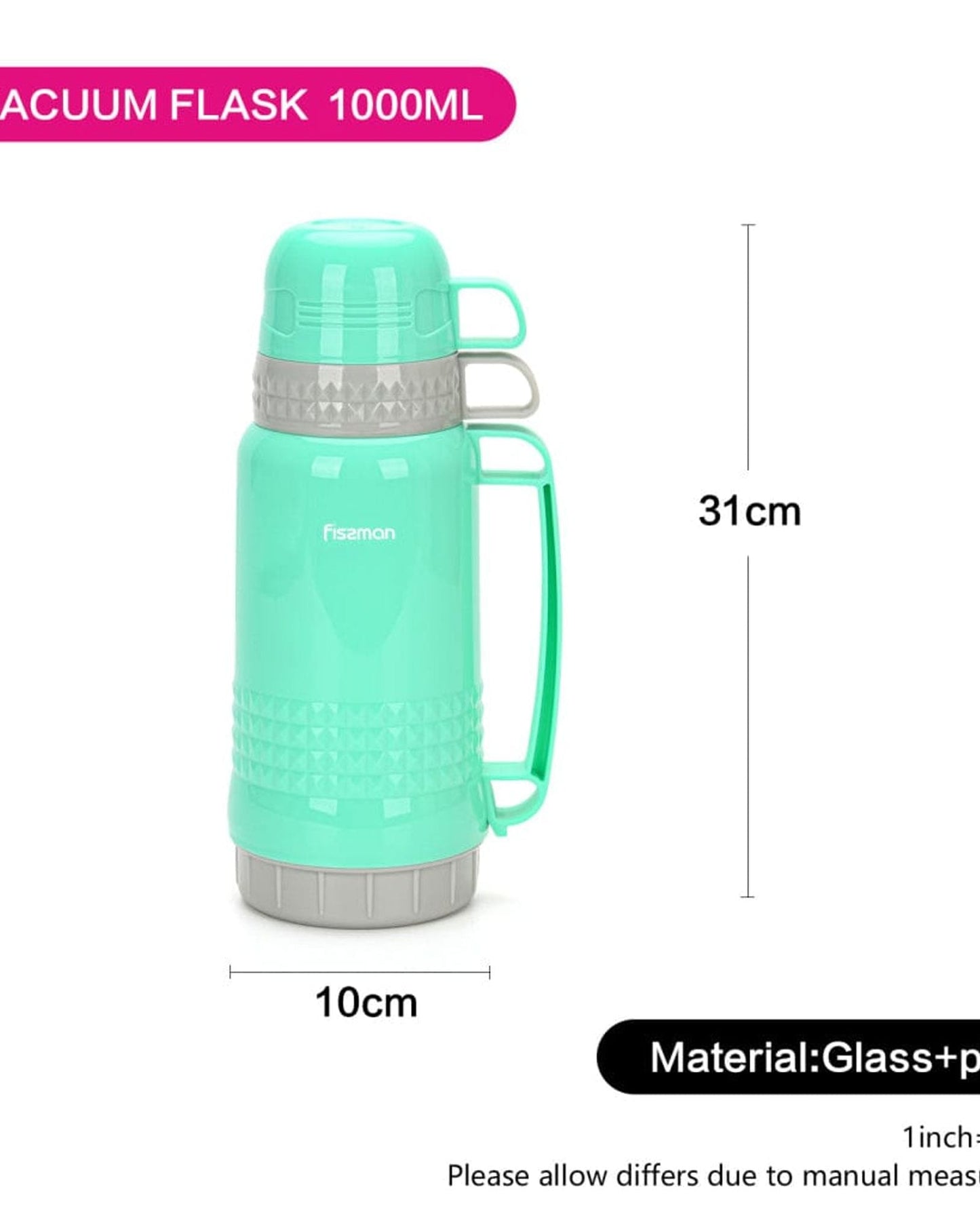Fissman Vacuum Flask Case Green