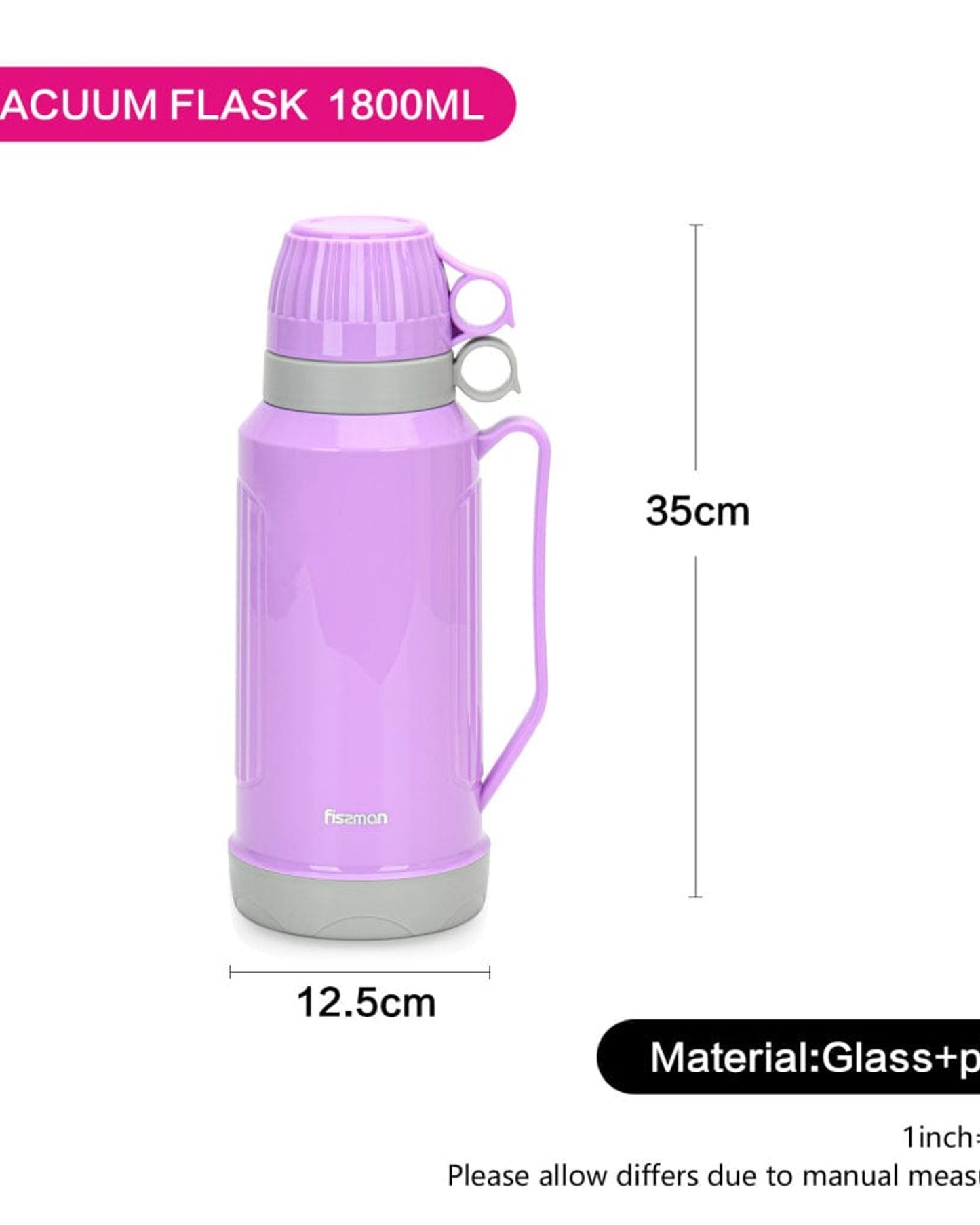 Fissman Vacuum Flask Case Purple