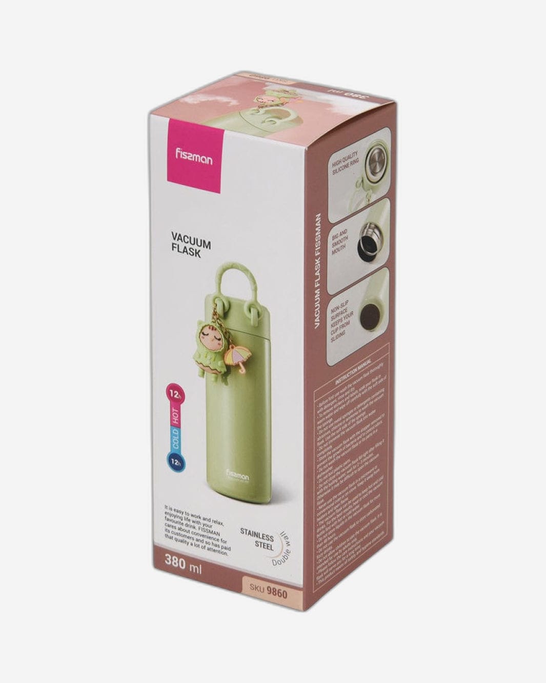 Fissman Vacuum Flask Green