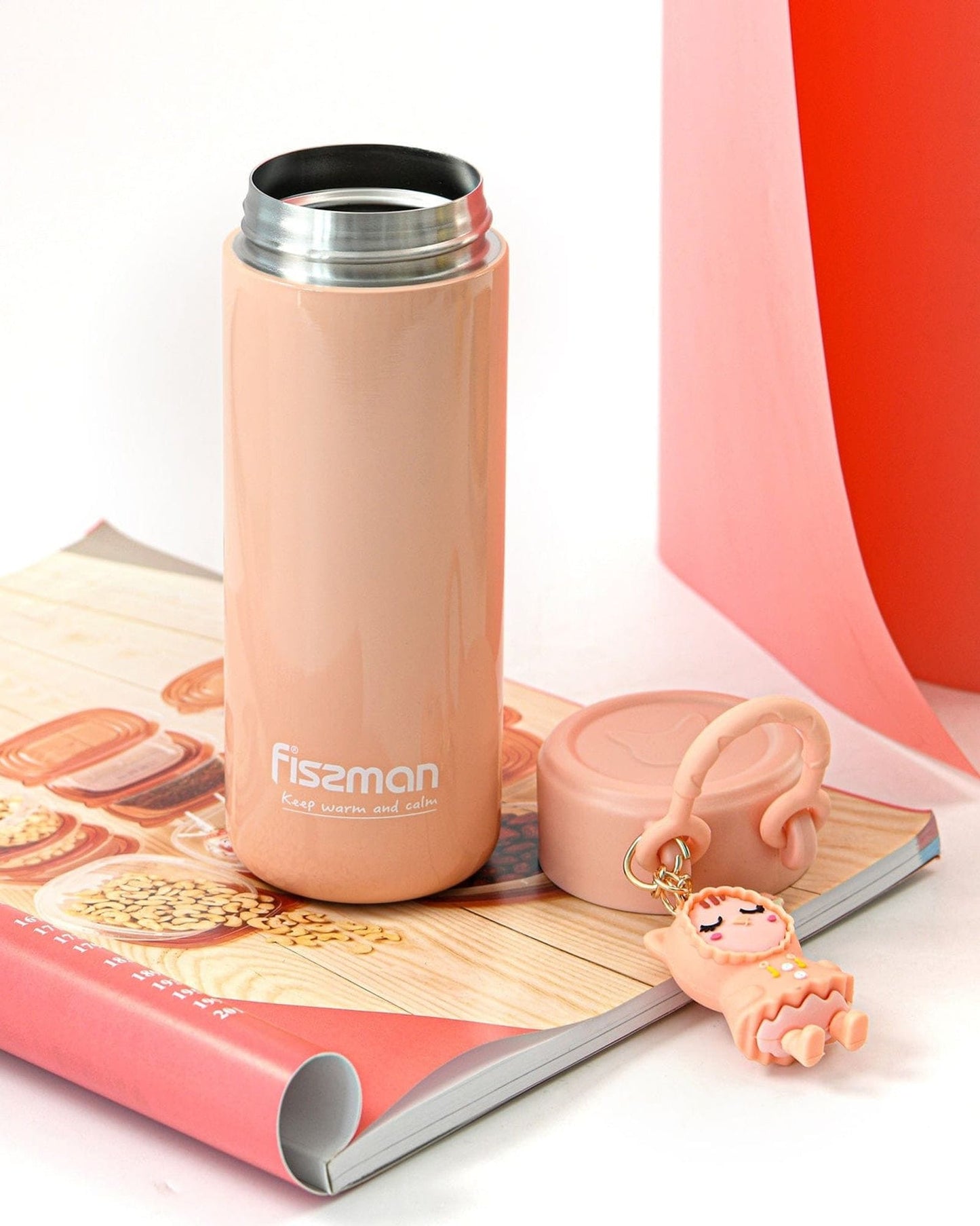 Fissman Vacuum Flask Pink