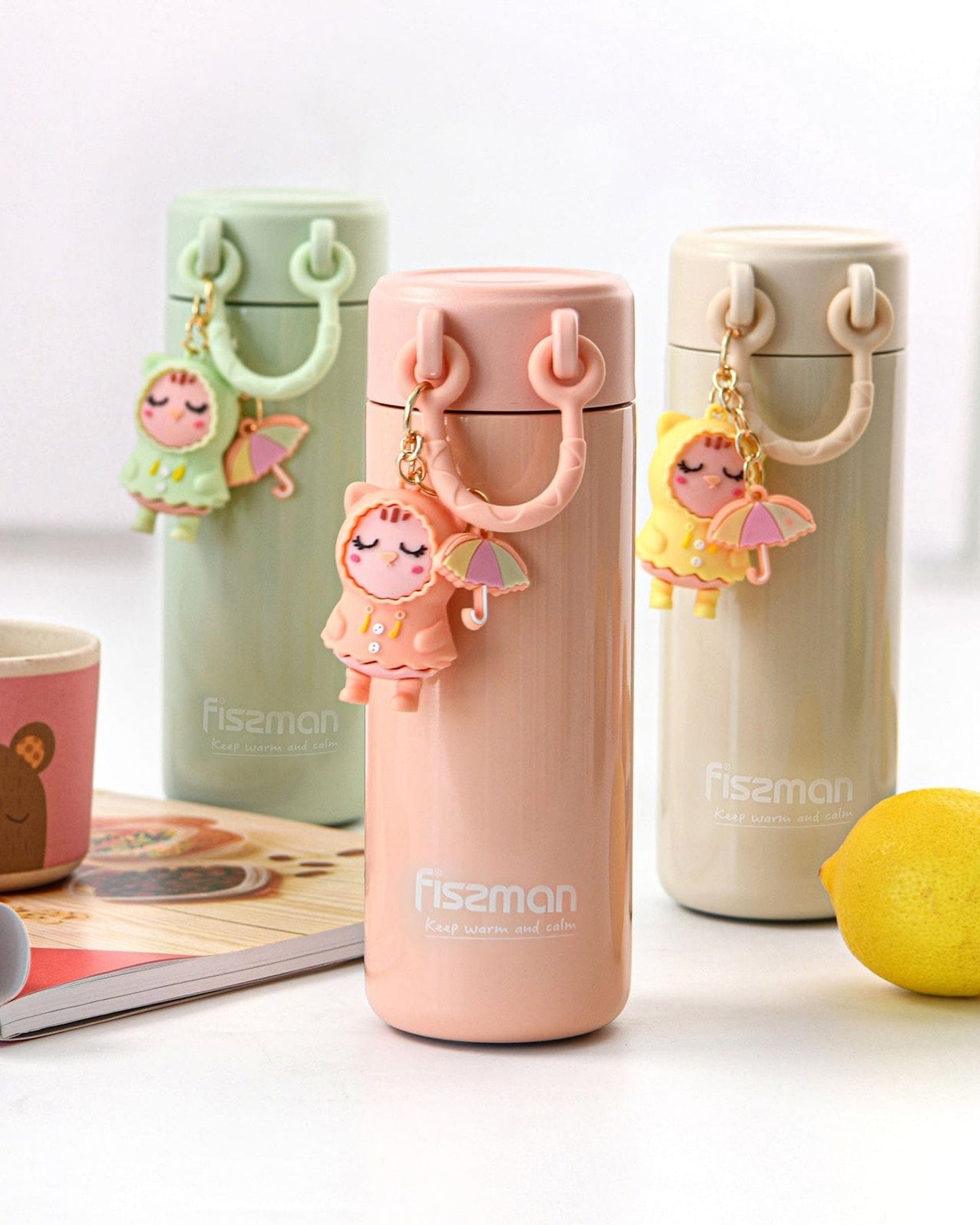 Fissman Vacuum Flask Pink