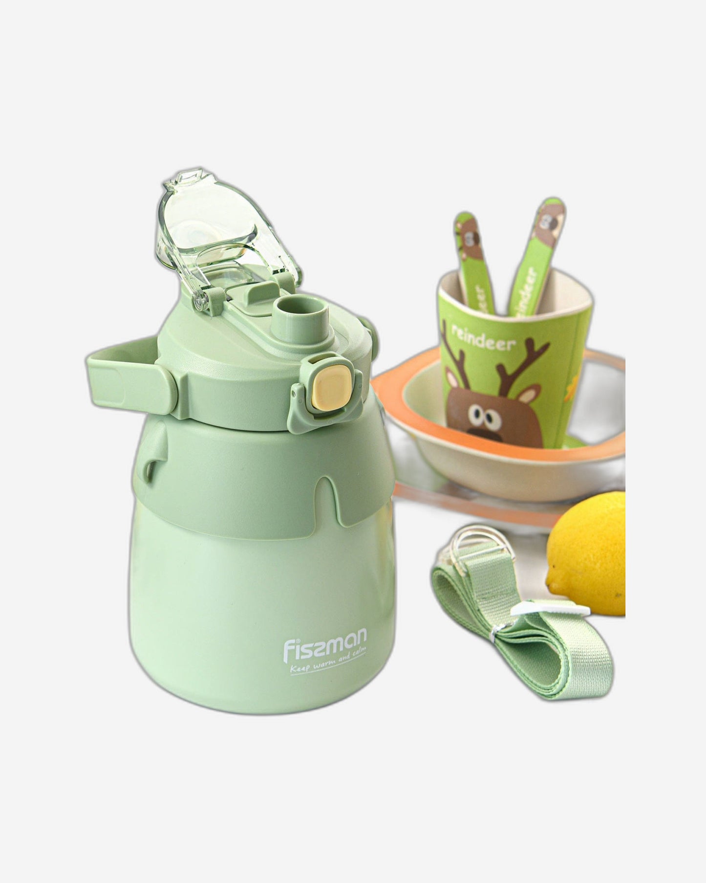 Fissman Vacuum Flask Green
