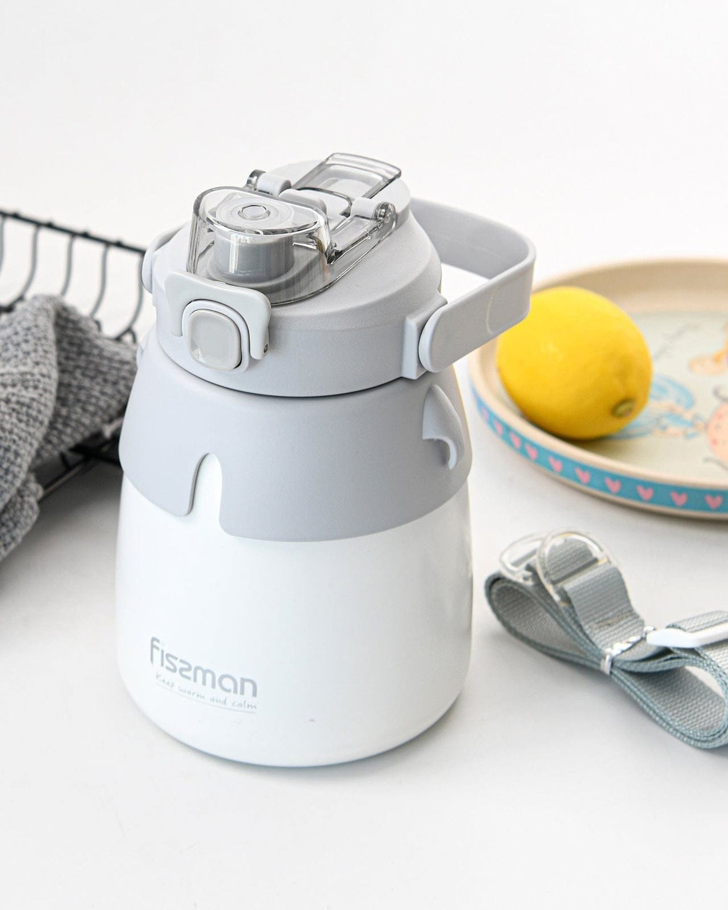 Fissman Vacuum Flask Gray 800ml