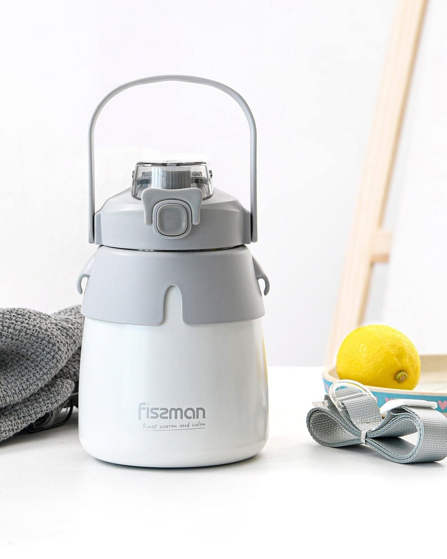 Fissman Vacuum Flask Gray 800ml