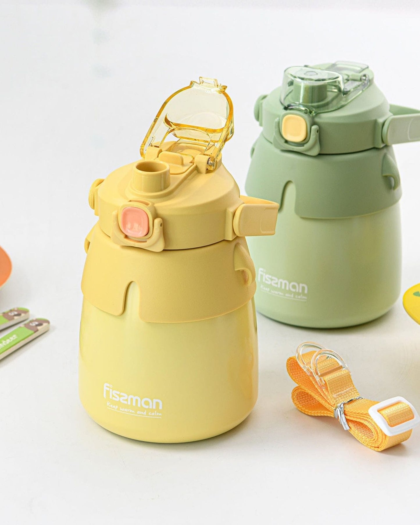 Fissman Vacuum Flask Yellow