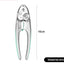 Can Opener with Zinc Alloy and Secure Grip Luminica Series Mint Green
