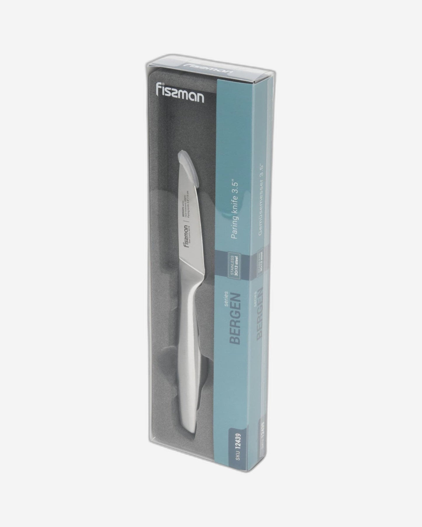 Fissman Paring Knife Silver 3.5Inch