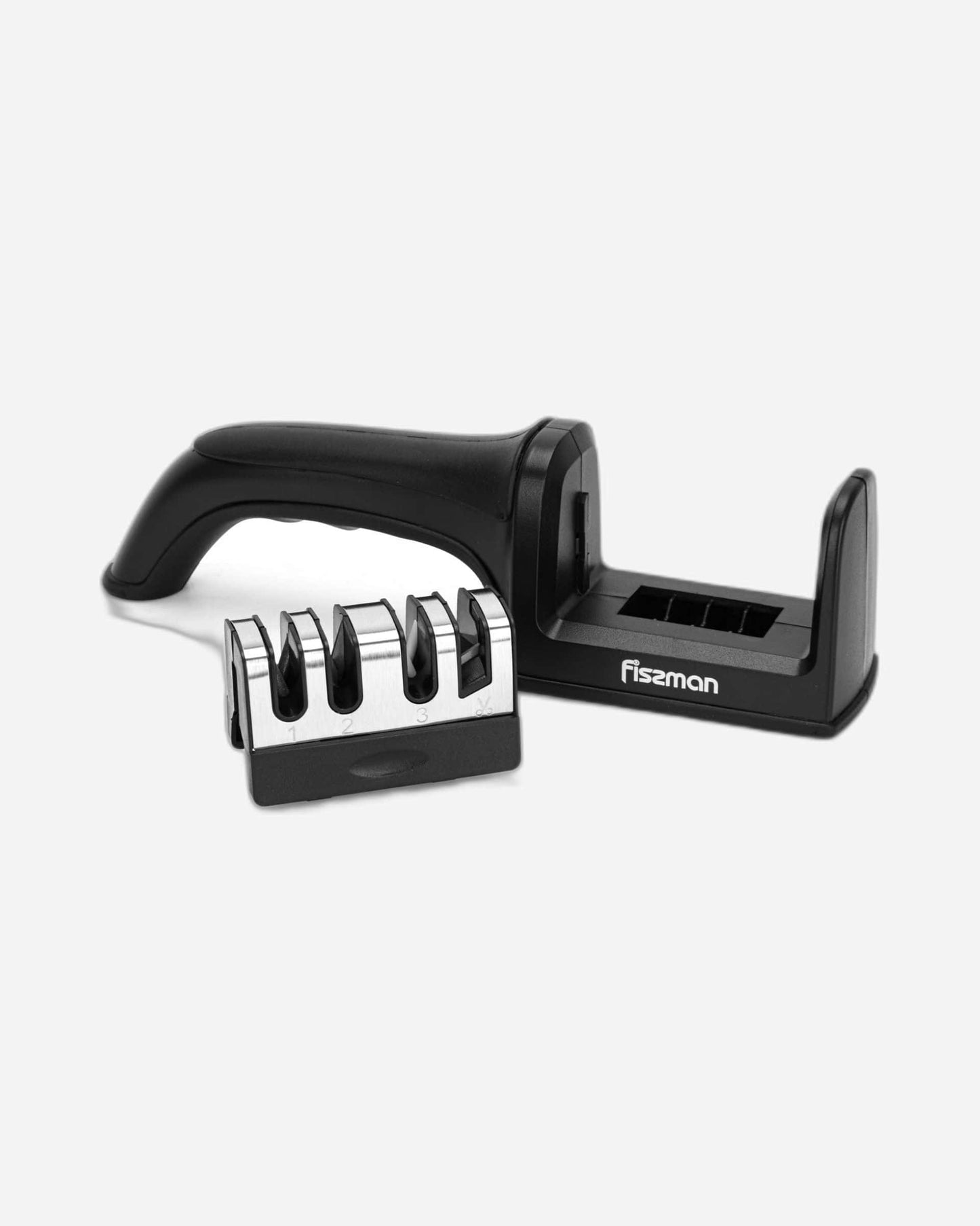 Fissman Knife Sharpener Diamond Silver/Black 22cm