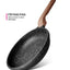 Fissman Frying Pan Space Stone Aluminum 24cm